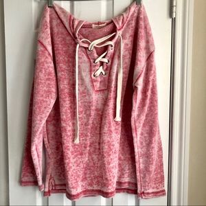 Lightweight Tie Hoodie